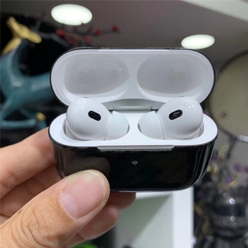 Genuine Real Carbon Fiber Aramid Slim Case for Apple AirPods Pro 2 Hard Cover - Photo 4 sur 26