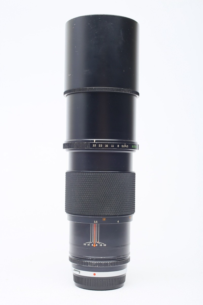 77、OLYMPUS OM ZUIKO AUTO-T 300mm F4.5 Olympus 300mm f4.5 Zuiko Auto-T - Lens – Kamerastore