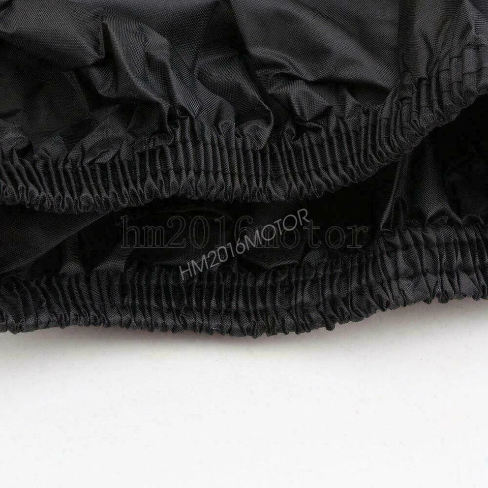 Cubierta de motocicleta XL negra para Kawasaki Ninja ZX14 R ZX1400 ZX6 ZX6R ZX636 ZX600 Foto 3 de 4