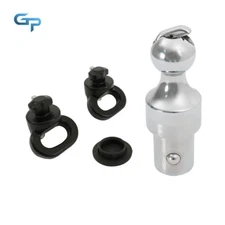 Puck System 2-5/16" Gooseneck Ball & Safety Chain Anchor Kit 60638 For Ram Truck