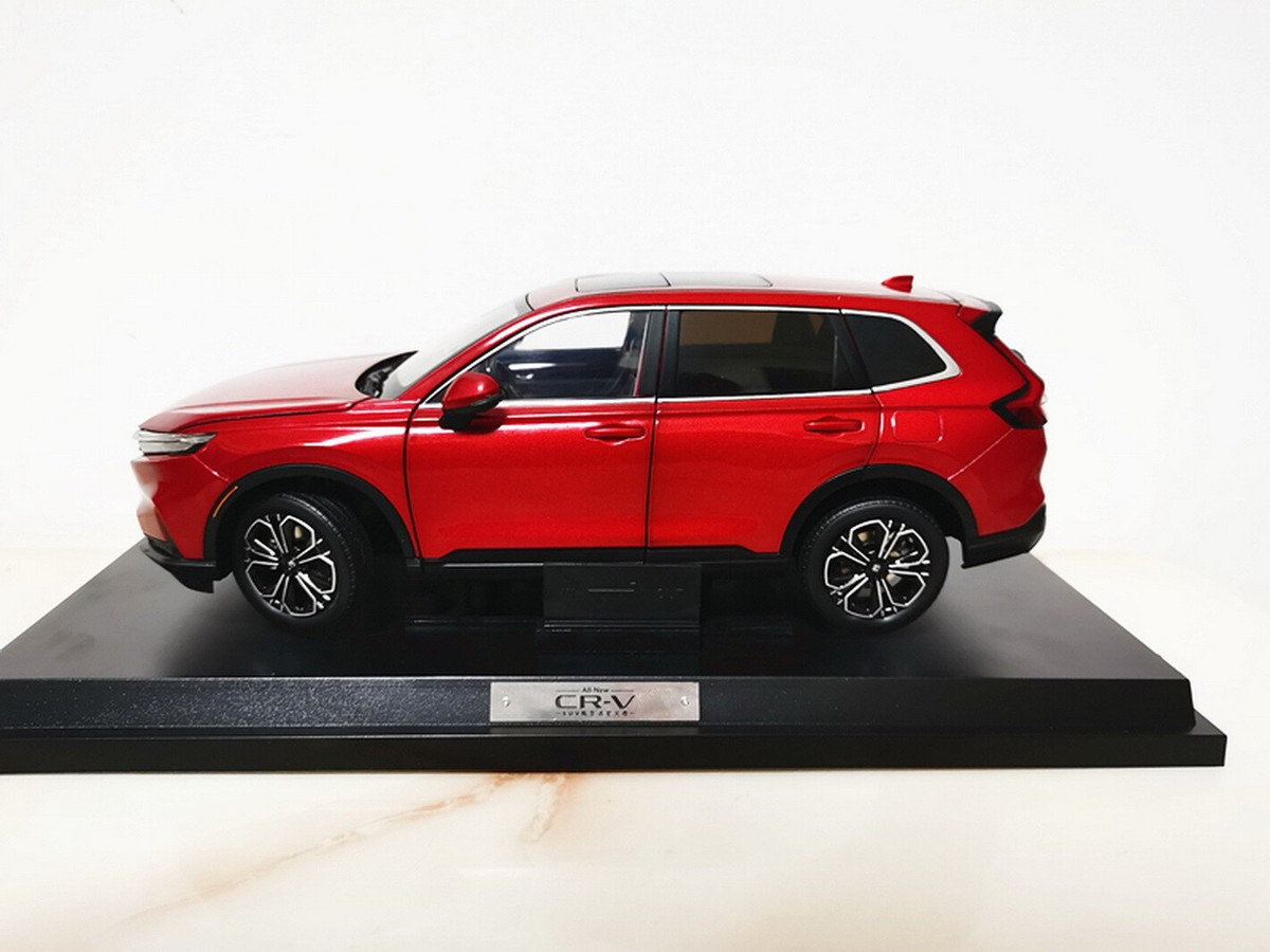 1/18 Scale Honda CR-V CRV 2023 SUV Red Diecast Model Car Toy