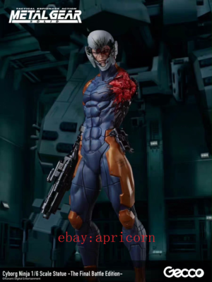 Apricorn 1/6 GECCO Metal Gear Solid Gray Fox Statue Figure Model