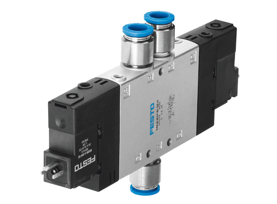 Festo Cpe18-M1H-5J-Qs-10 163159 Air Solenoid Valve New