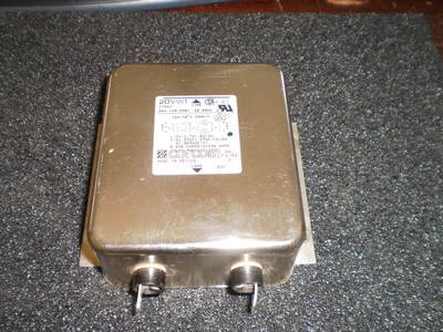 Corcom 20VW1 F7257 Emi FILTER20A, 120/250V >
