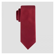 GOODFELLOW Red Skinny Neck Tie NEW
