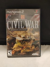 Playstation 2 PS2 Civil War A Nation Divided Video Game Complete