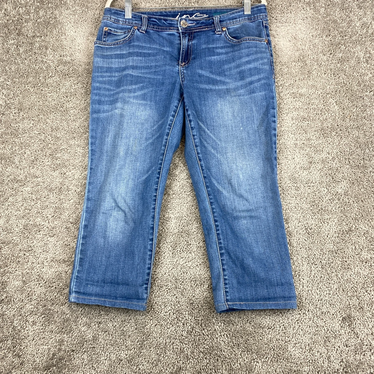 Inc skinny leg top regular fit jeans