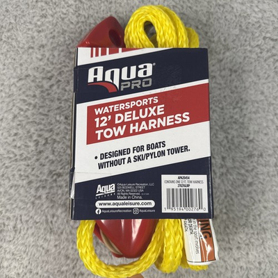 #ad #ad Aqua Pro Water Sports 12ft Deluxe Tow Harness New In Package $29.85