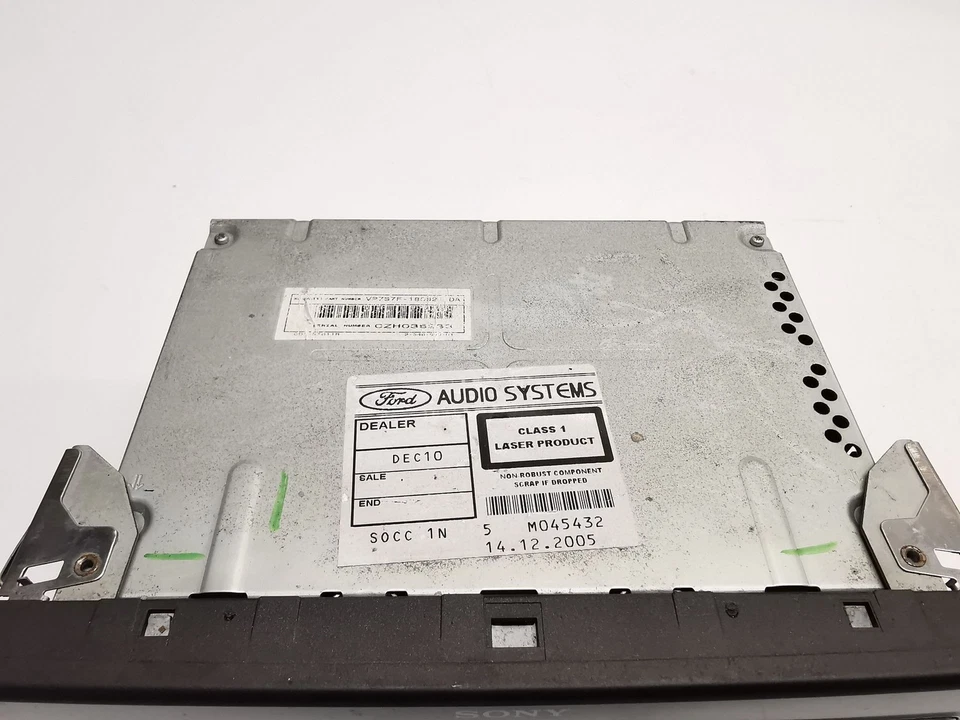 4M5T18C815 SISTEMA AUDIO / RADIO CD / VP7S7F18C821DA / 2442262 PARA FORD FOCUS I - Imagen 2 de 4