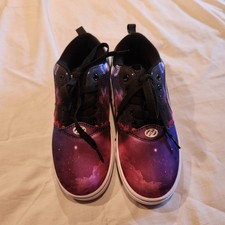 Heelys Youth Womens Galaxy NEW with missing wheels Purple Pink Black