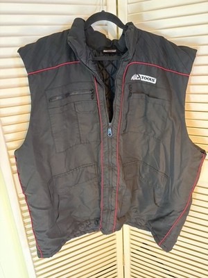 Mac Tools Schwarze Herren Weste 3XL EUC #5A2