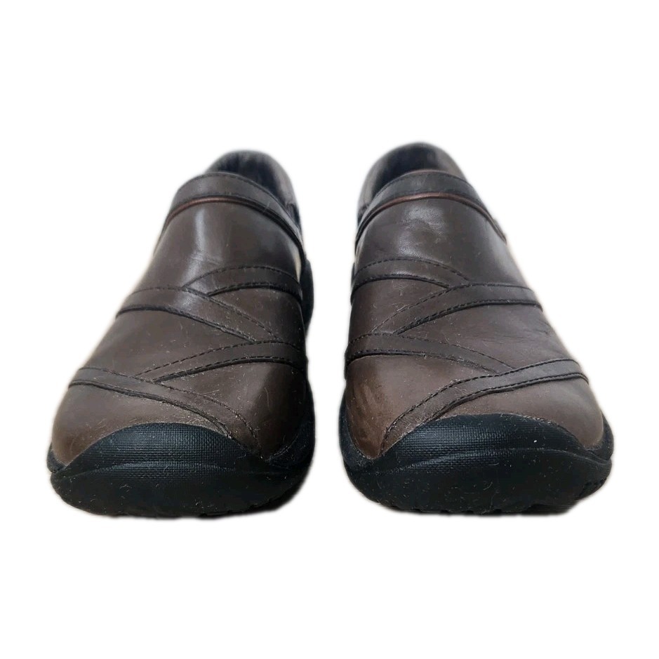 Mocassino da donna Merrell Encore Eclipse Bug in pelle marrone QForm taglia 7 5