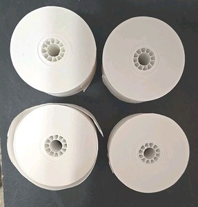 44 mm (1-3/4") x 150 Ft. Adding Machine Tape....LOT OF 4 ROLLS PAPER
