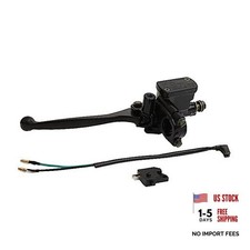 mokuo Motorcycle Brake Master Cylinder Assembly with Brake Lever,8mm Left Side