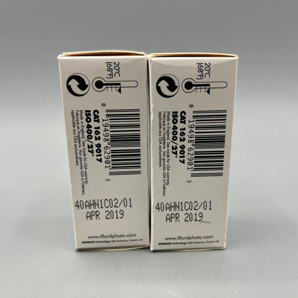 Ilford HP5 Plus Black & White Film ISO 400 (120 Film) 2-Pack Expired 4/2019 - Image 2 of 2