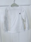 Ralph Lauren Boys  White Long Sleeve Tee 2T — photo 1