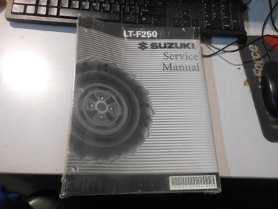 NOS Suzuki Service Manual 2002-2007 LT-F250 99500-42164-01E