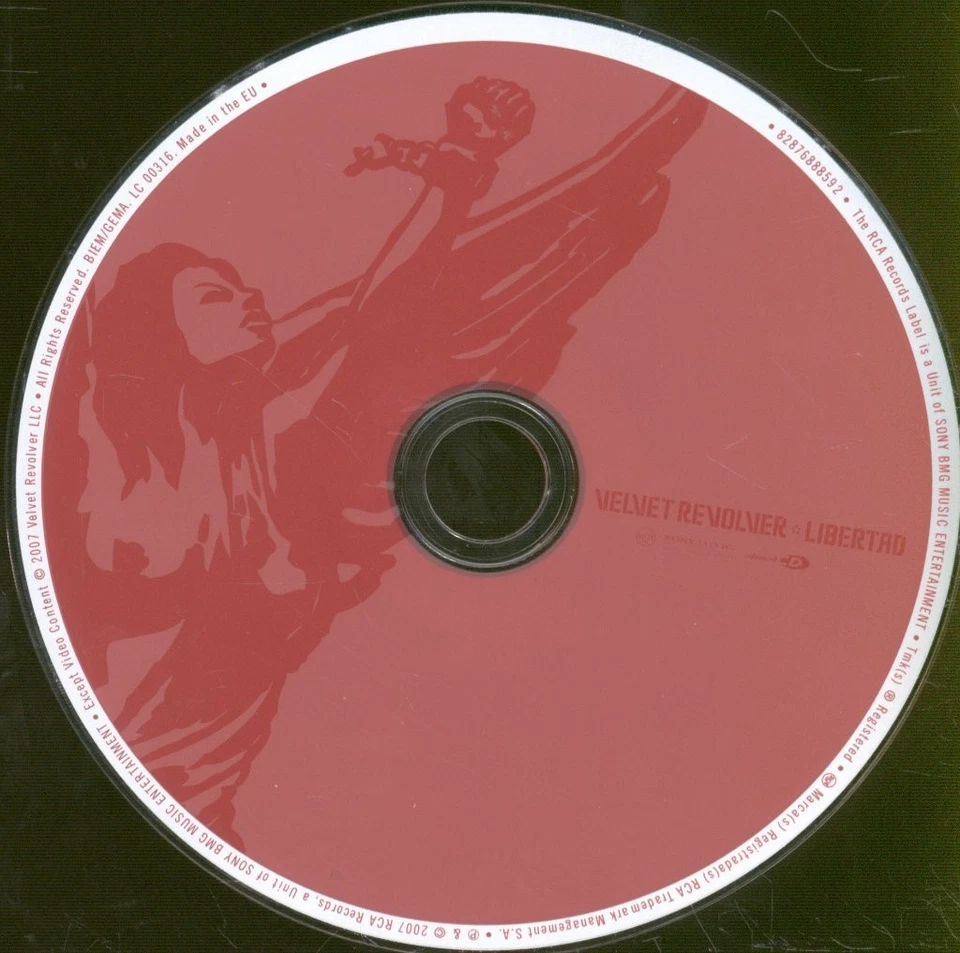 Velvet Revolver Libertad CD Europe Rca 2007 Enhanced CD with video content - Image 3 of 3