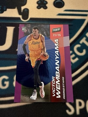 Victor Wembanyama RC 2023-24 Panini Player Of The Day Rising Stars #BK2 /25 SSP