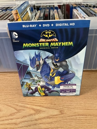 BATMAN UNLIMITED MONSTER MAYHEM Blu-ray - RARE & OOP - Bild 1 von 3