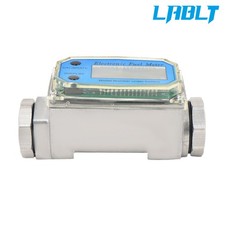 LABLT 1 Inch Digital Flow Meter 2.6-26 GPM for Liquid Flow Measurement