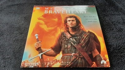 LASERDISC Braveheart  --Mel Gibson--