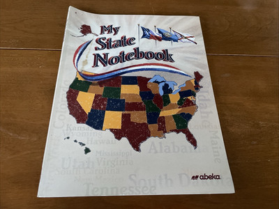 My State Notebook - Abeka 4th Grade 4 State Study Student Workbook