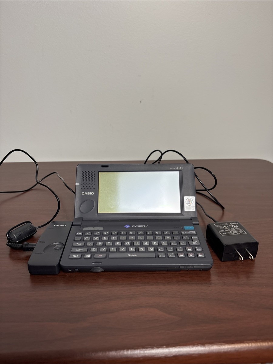 CASIO CASSIOPEIA A-11 Personal Pocket Computer - AS IS - FOR PARTS