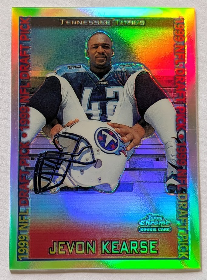 1999 Topps Chrome Jevon Kearse #143 Refractor Rookie RC