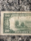 1929 $20 Federal Reserve Bank Note New York B Brown Seal FRBN Circulated — photo 6