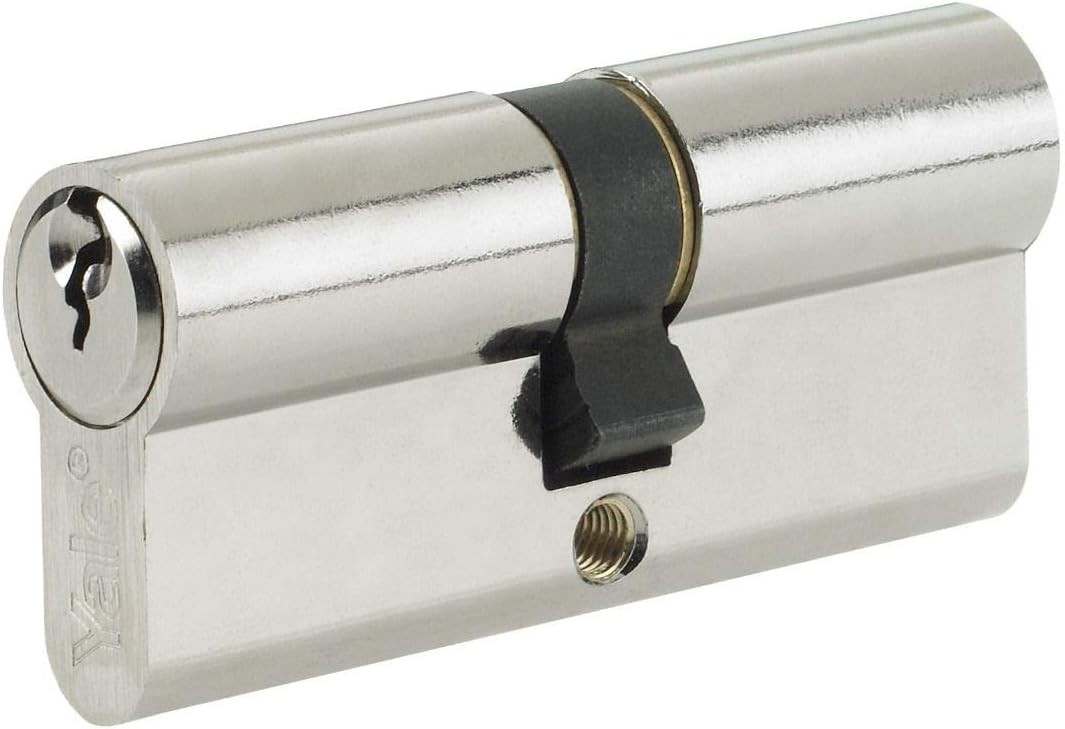YALE Euro Profile Cylinder Lock - 80MM - Standard Security (P-ED3535-SNP) NEW