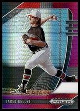 2020 Panini Prizm Draft Picks #PDP47 Jared Kelley Hyper Red and Purple