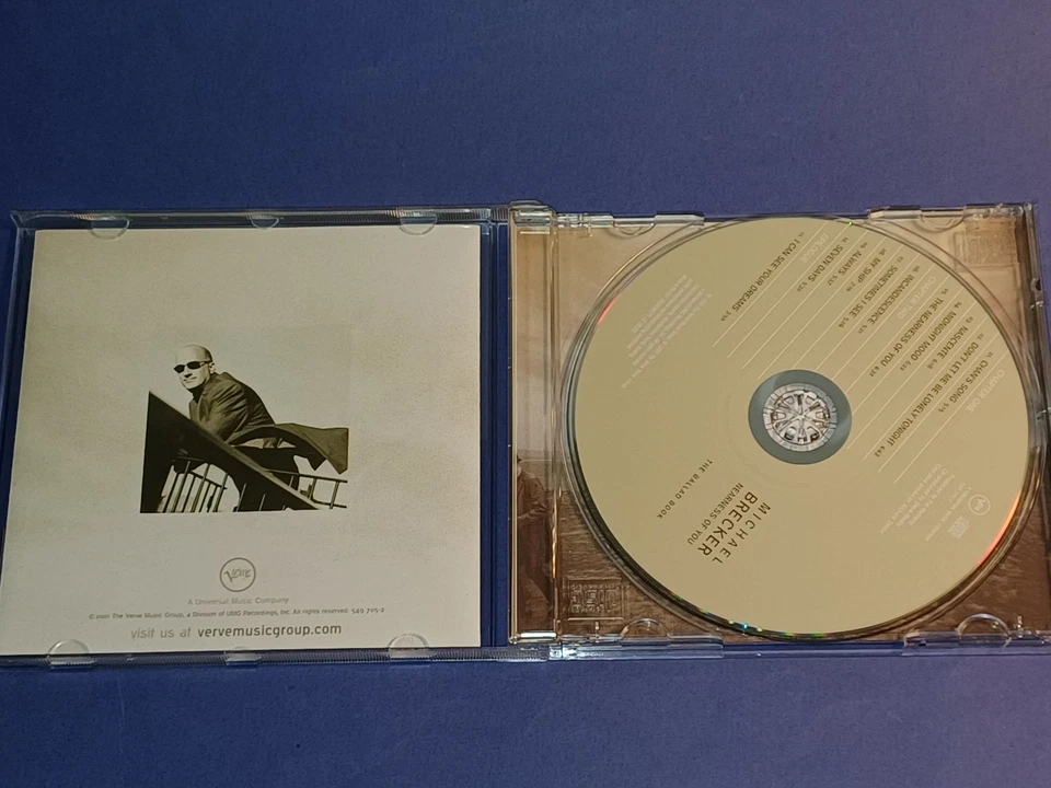 CD - Michael Brecker / Nearness of you (m. Hancock, Metheney, DeJohnette, Haden) - Bild 2 von 3