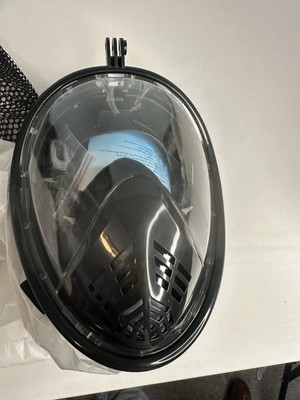 Free Breath Revolutionary Full Dry Snorkeling Mask Anti-Fog Free Breathing S-M