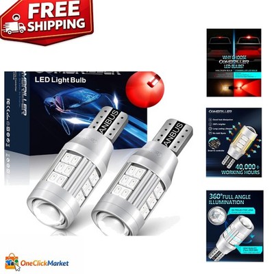 Brilliant Red 921/912 LED Bulb for High-Mounted Stop Lights - 27-SMD Brightness