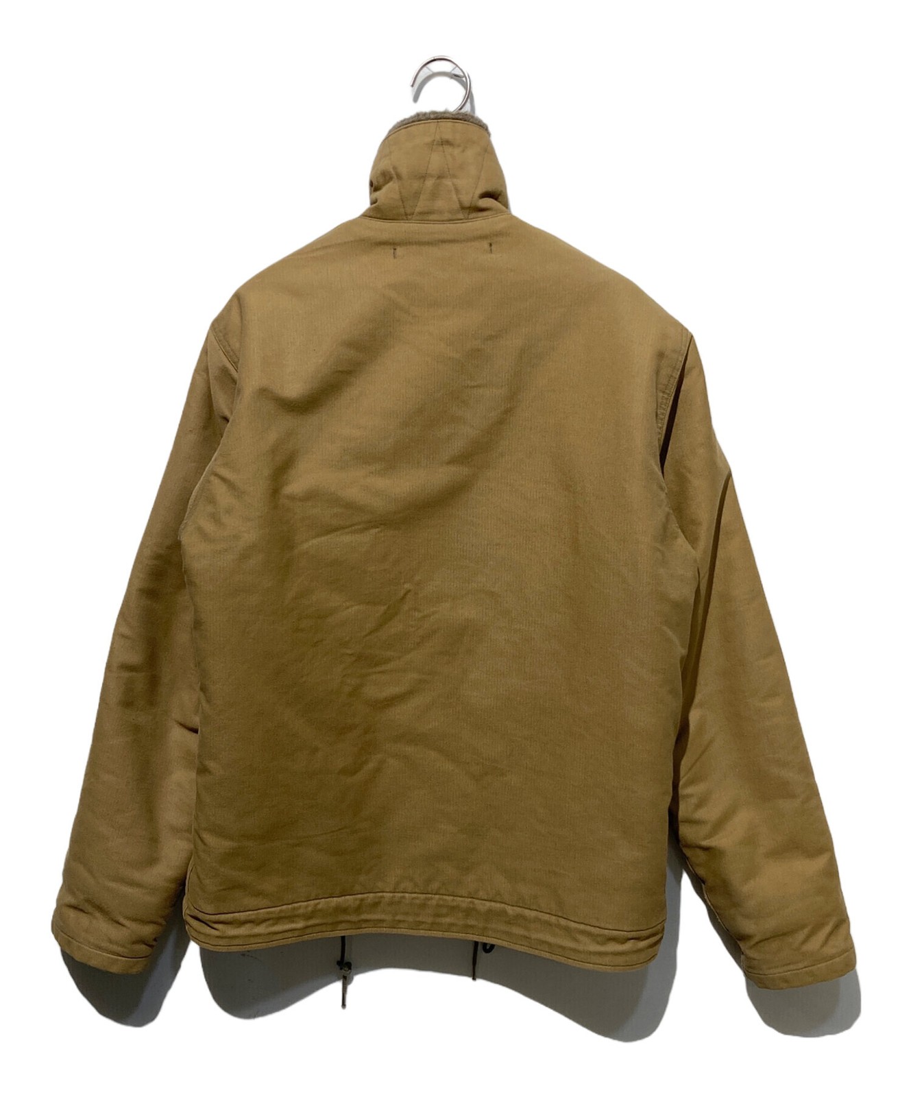 Buzz Rickson Patch N-1 Deck Jacket Beige Mens Siz… - image 2