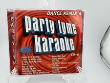 Party Tyme Karaoke Dance Remix 4 CD G 1999   90s Hits   Excellent Condition