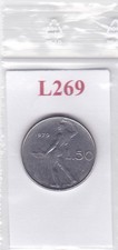 L269 Moneta Coin ITALIA Repubblica Italiana 50 Lire Vulcano 1979