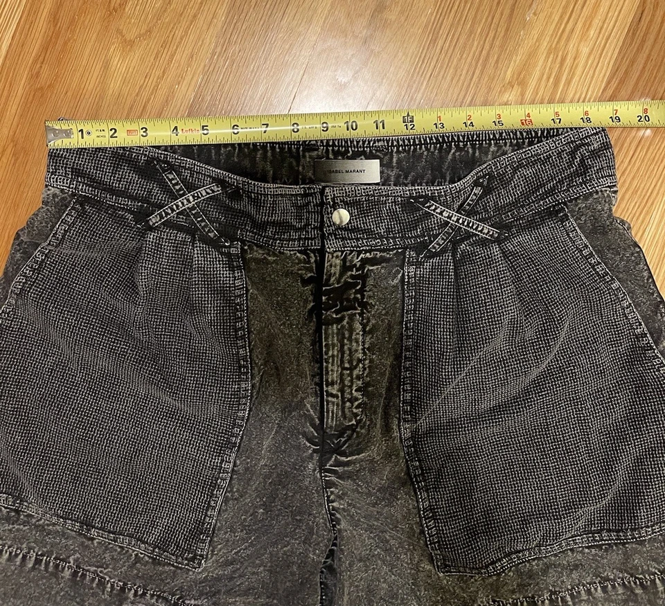 Isabel Marant  Bermuda Shorts, Black/Grey  - Image 4 of 4