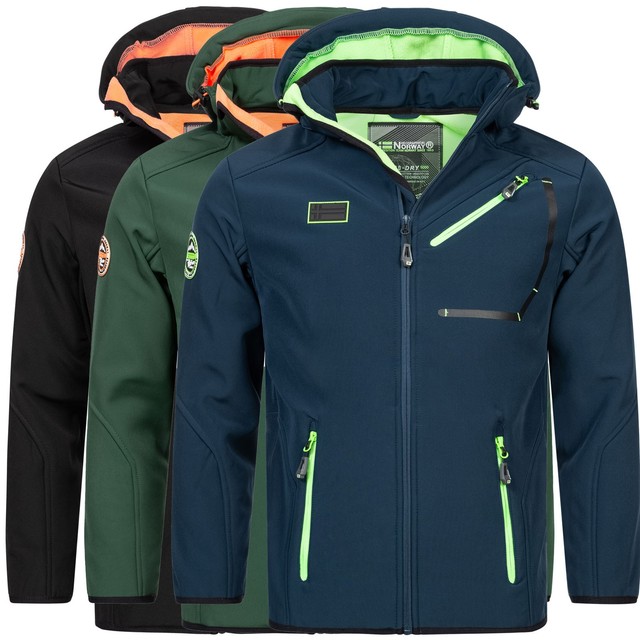 Geographical Norway Herren Herbst Winter Jacke Softshell Jacke Windbreaker Regen