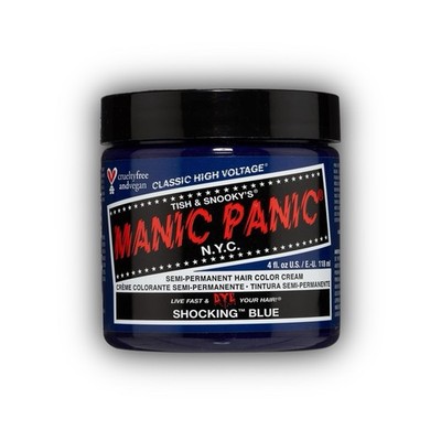 Manic Panic - Shocking Blue Hair Dye - Lasts 4-6 Weeks 4oz