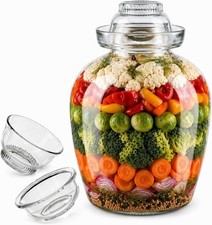 Kimchi Glas Gärglas mit Wasserverschluss fü...