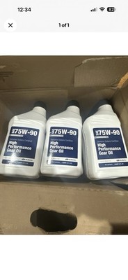 Subaru High Performance Gear Oil 3Quarts 75W90 Genuine OEM SOA427V1700