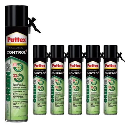 Espuma de PU Pattex GreenQ 6 x 750 ml espuma de construcción espuma de montaje de Henkel