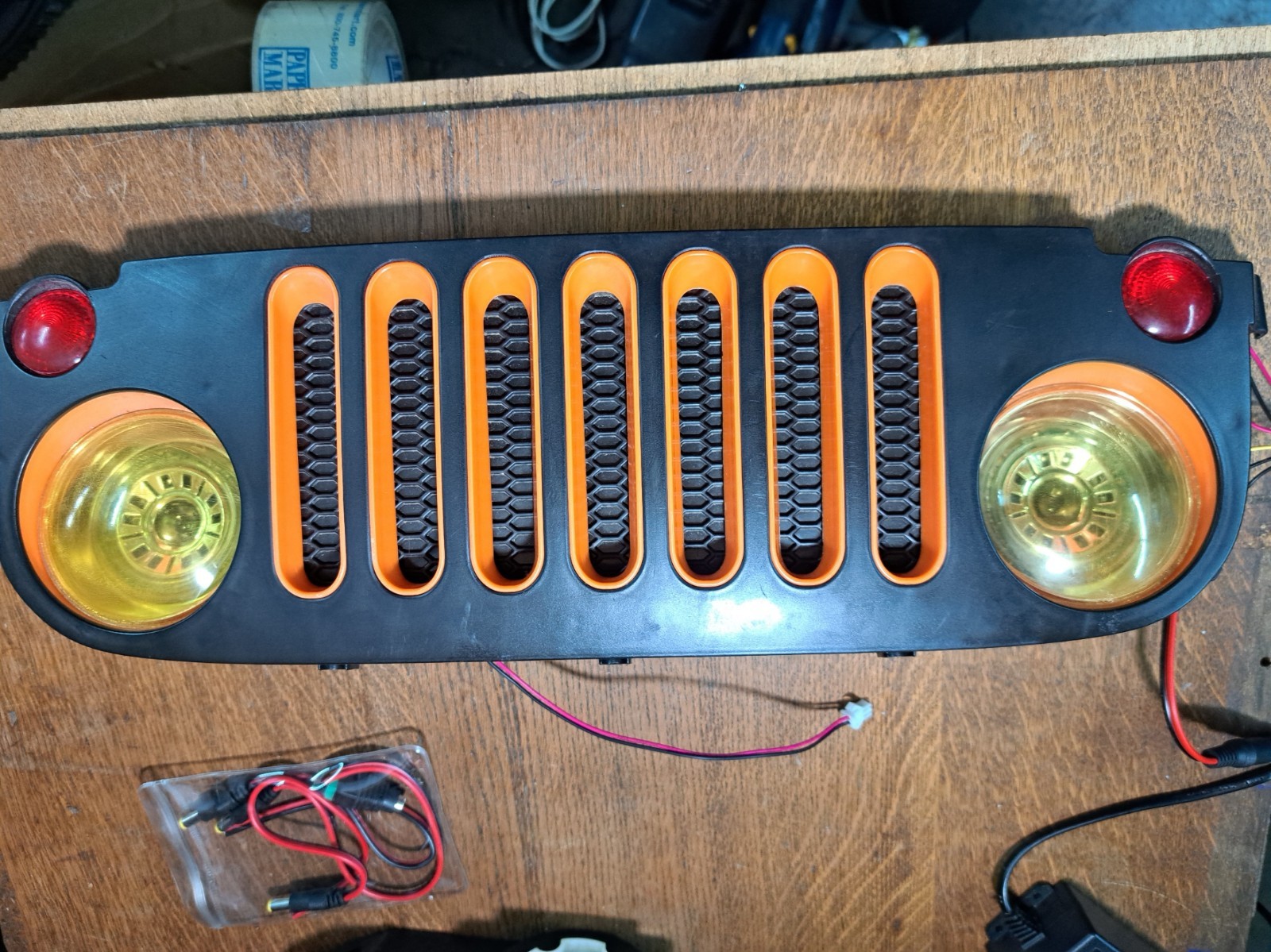 JEEP POWER WHEELS FRONT GRILLE