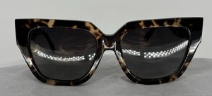 DIFF “Bella” Eyewear Cream Tortoiseshell Cat-Eye Sunglasses in Brown-NWOT! Diff Bella Blue Light Blocker Glasses main image 3