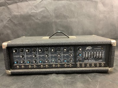 Peavey XR-500 Mixer Amp Series 260-C Vintage 5-Channel With Equalizer & Compress