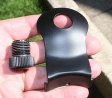 Sun Super Tach Ii Tachometer Black Curved Mounting Bracket W Plastic Nut - 5-5 Sun Super Tach Ii Tachometer Black Curved Mounting Bracket W Plastic Nut - 5-5