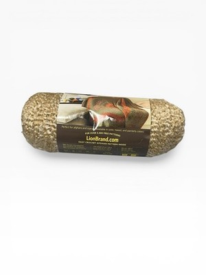 Lion Brand Homespun Yarn Rococo #311 Easy Crochet Pattern Bulky USA Craft New