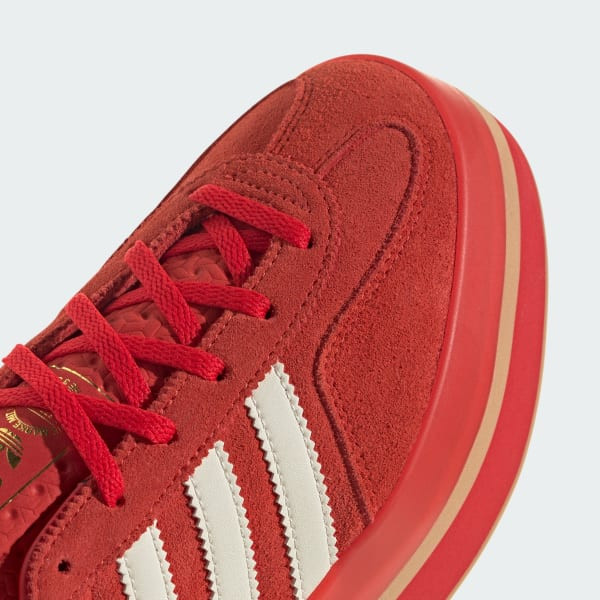 adidas Originals Women's GAZELLE STACK JS0238 Red Cream